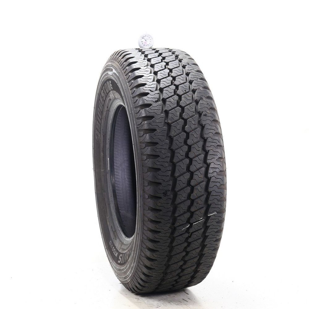 Set of (2) Used LT 265/70R17 Bridgestone Duravis M700 HD 121/118R E - 12-12.5/32 - Image 1
