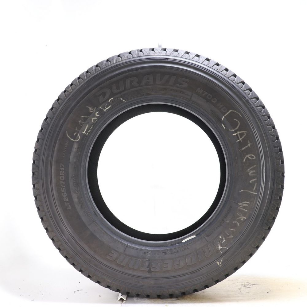 Set of (2) Used LT 265/70R17 Bridgestone Duravis M700 HD 121/118R E - 12-12.5/32 - Image 6
