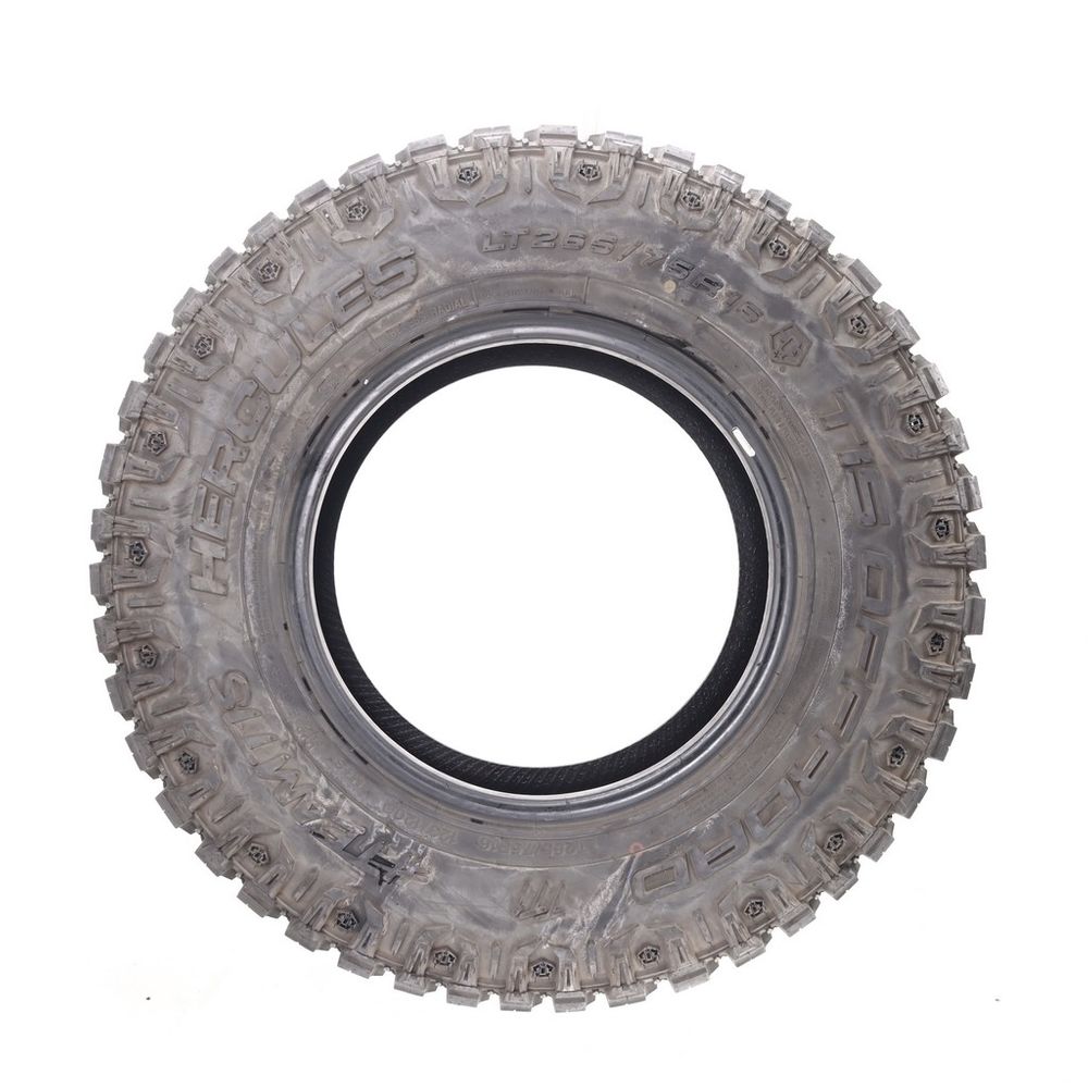 Set of (2) Used LT 265/75R16 Hercules TIS Offroad TT1 123/120Q E - 12/32 - Image 3