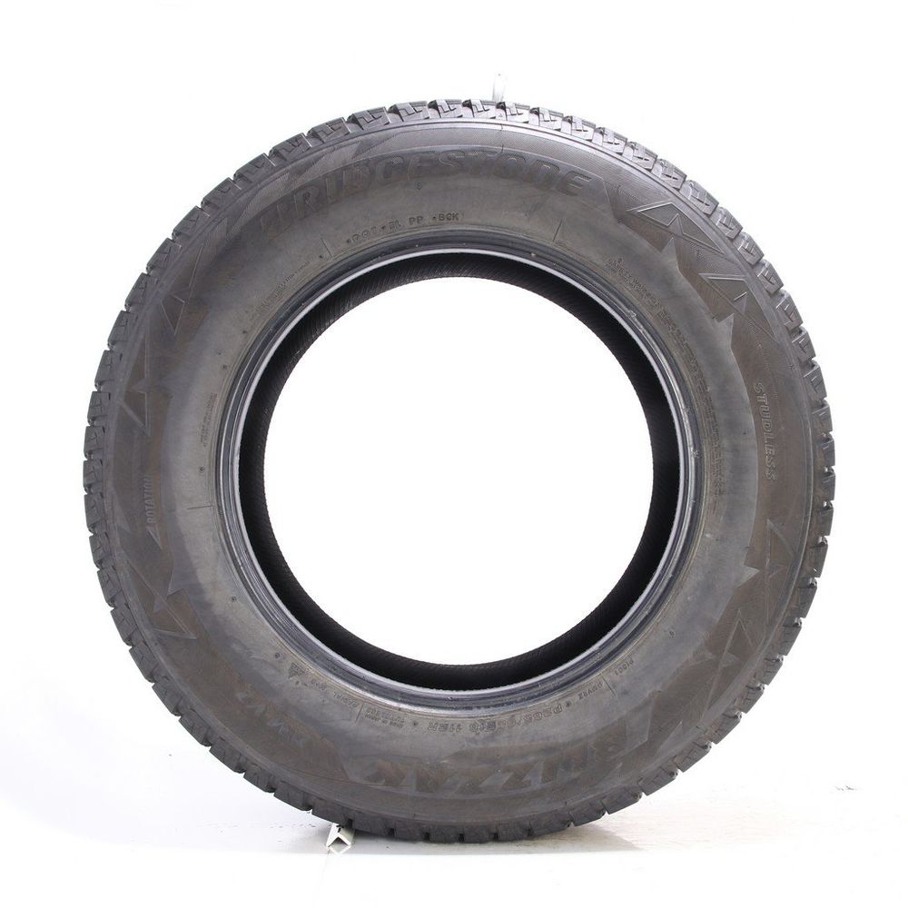 Set of (4) Used 265/65R18 Bridgestone Blizzak DM-V2 112R - 9.5-11/32 - Image 3