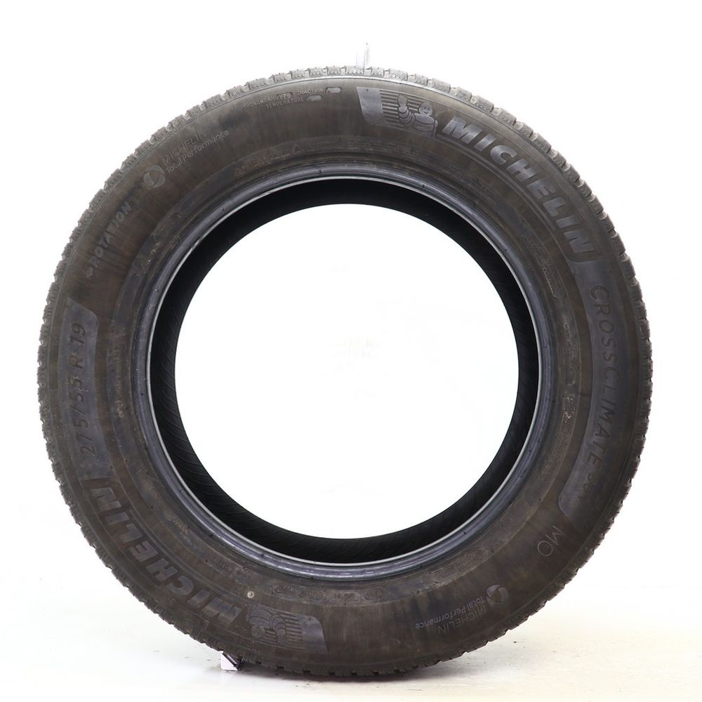 Set of (2) Used 275/55R19 Michelin CrossClimate SUV MO 111V - 6.5-7/32 - Image 3