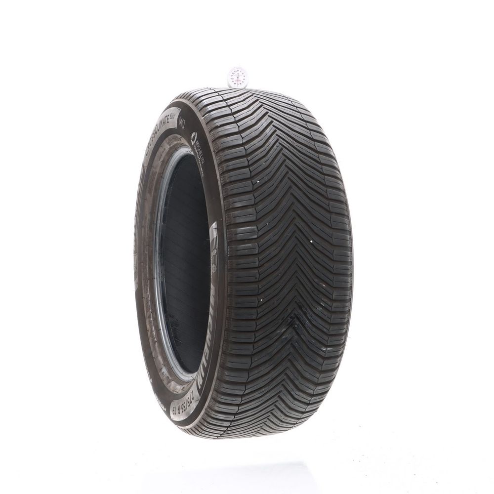Set of (2) Used 275/55R19 Michelin CrossClimate SUV MO 111V - 6.5-7/32 - Image 4