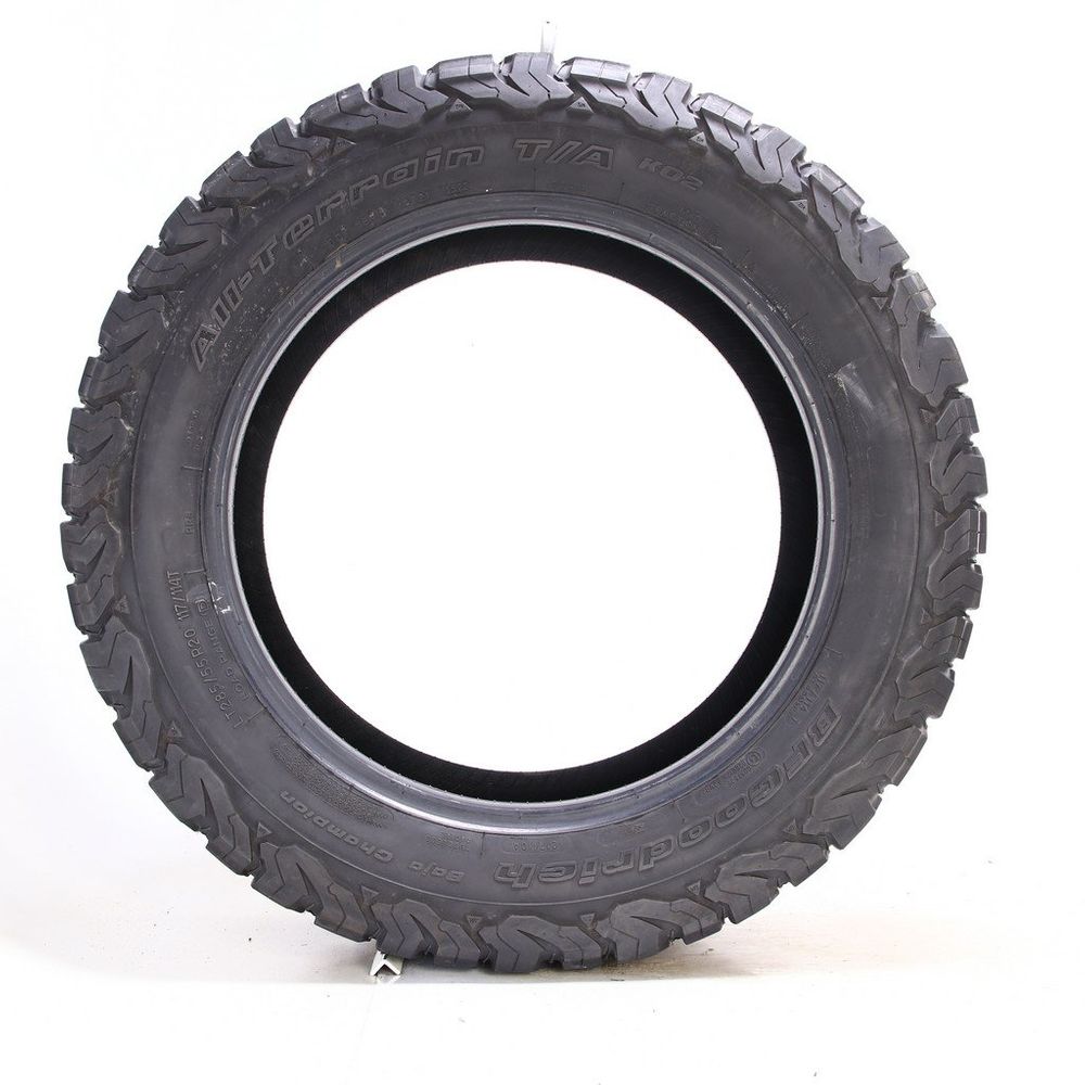 Set of (2) Used LT 285/55R20 BFGoodrich All-Terrain T/A KO2 117/114T D - 8.5-10/32 - Image 3