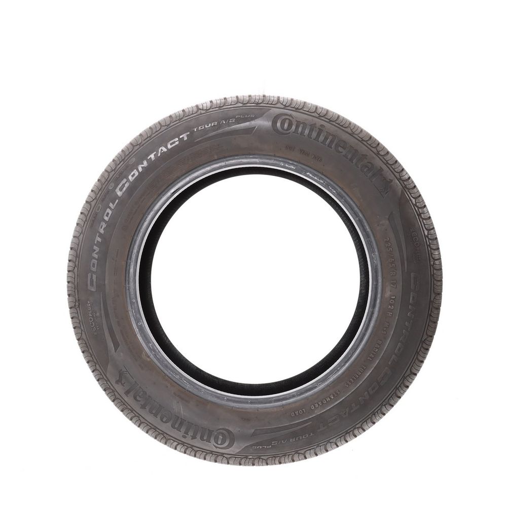 Set of (4) Used 225/65R17 Continental ControlContact Tour A/S Plus 102H - 7.5-9/32 - Image 3
