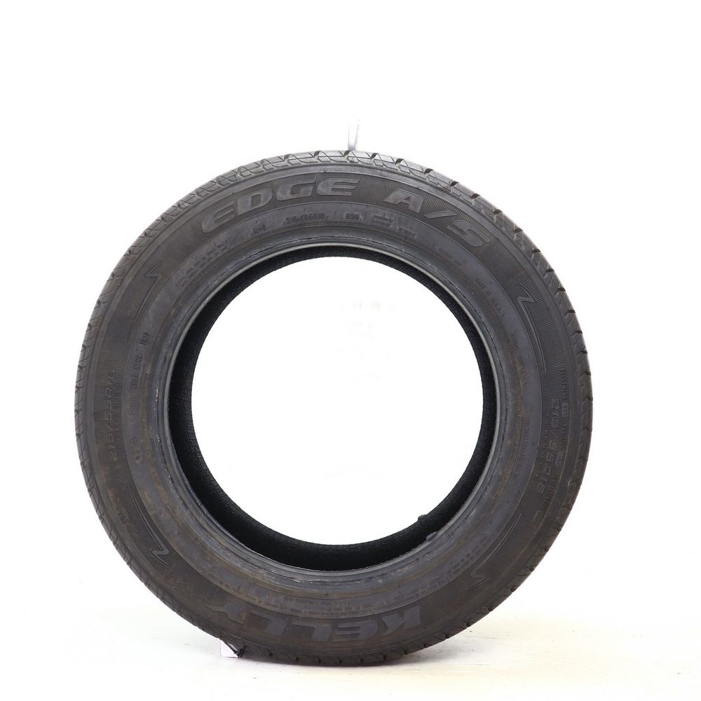 Set of (2) Used 215/55R16 Kelly Edge A/S 93H - 7-7.5/32 - Image 6