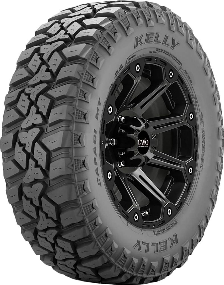 Set of (2) New LT 295/70R17 Kelly Safari MT 121Q - Image 1
