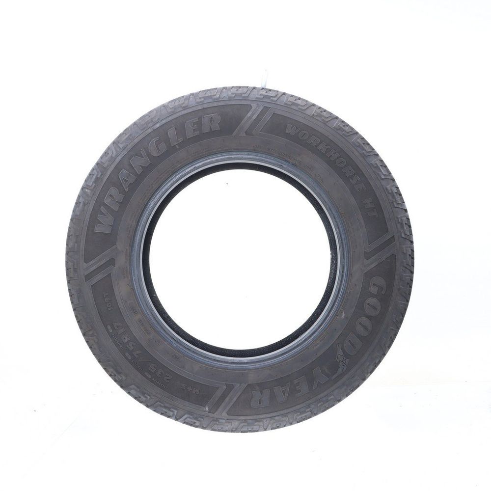 Set of (2) Used 235/75R17 Goodyear Wrangler Workhorse HT 109T - 6-7.5/32 - Image 3