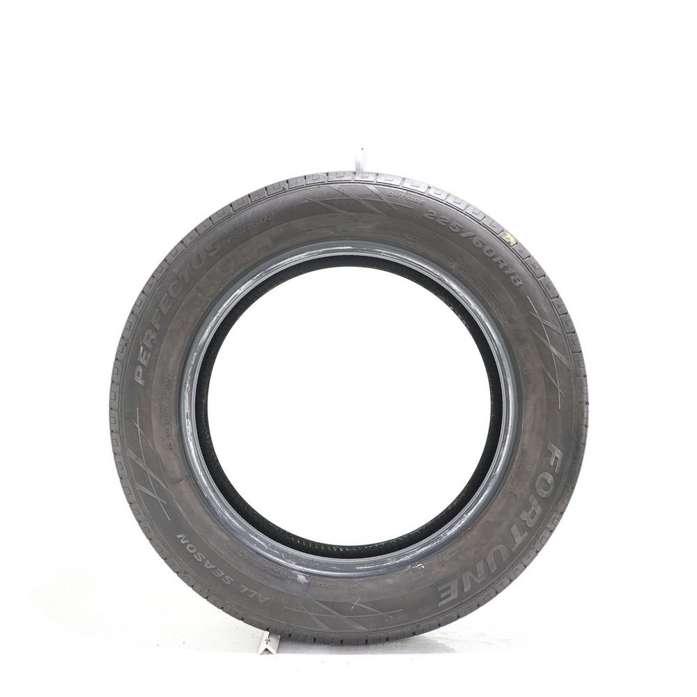 Set of (2) Used 225/60R18 Fortune Perfectus FSR602 100V - 8.5-9.5/32 - Image 3