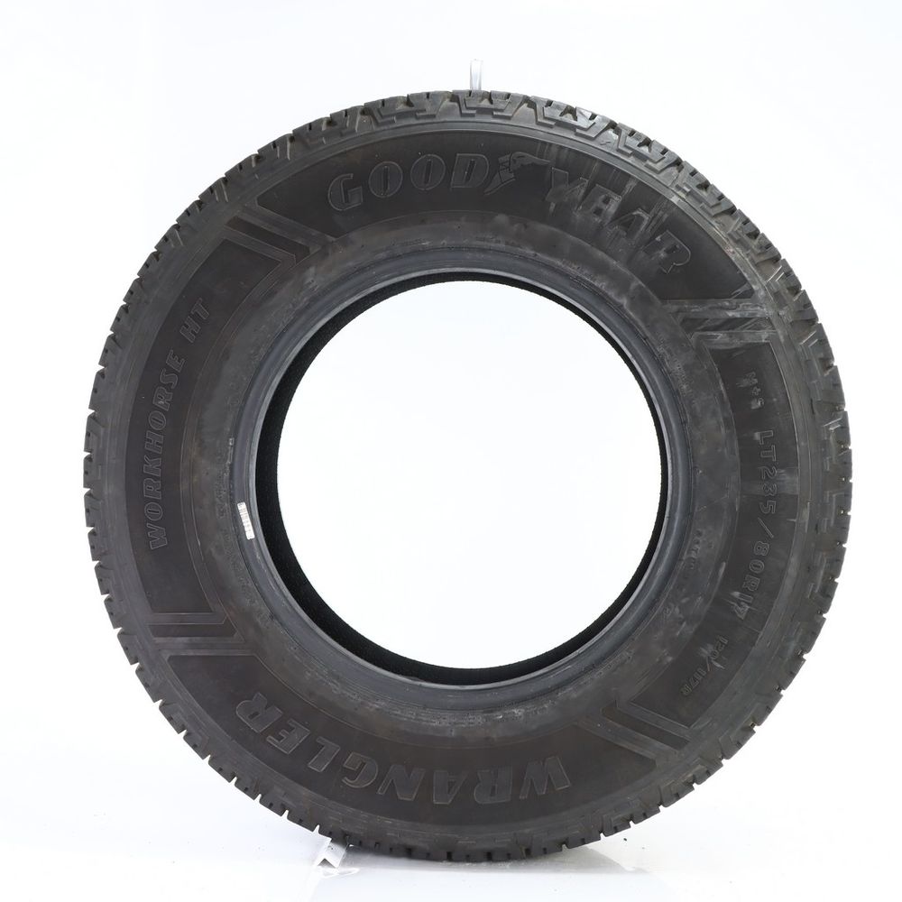 Set of (2) Used LT 235/80R17 Goodyear Wrangler Workhorse HT 120/117R E - 11.5-12/32 - Image 3