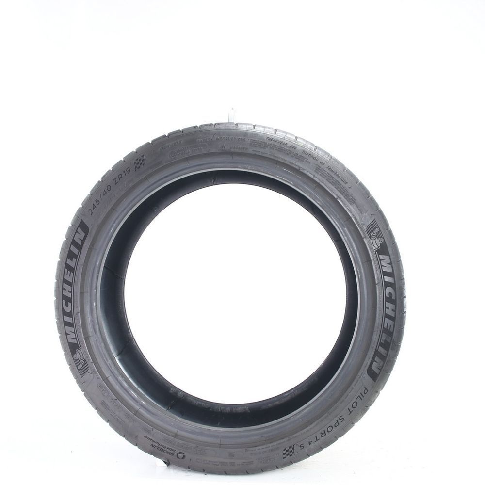 Used 245/40ZR19 Michelin Pilot Sport 4 S ZP 94Y - 8/32 - Image 3