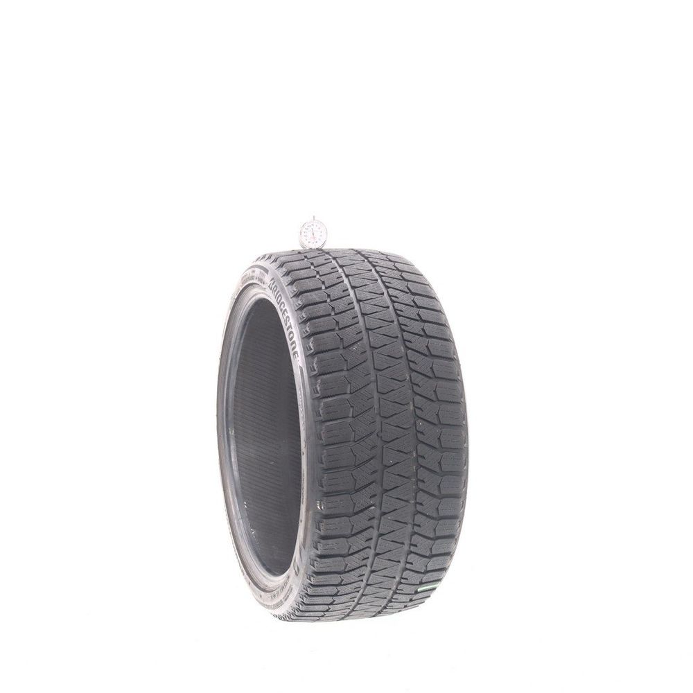 Set of (2) Used 255/35R18 Bridgestone Blizzak WS90 Studless 90H - 6.5/32 - Image 1
