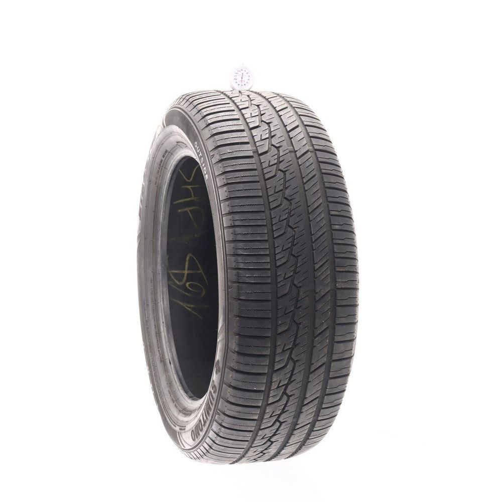 Set of (2) Used 245/55R19 Sumitomo HTR A/S P03 103H - 7-8.5/32 - Image 1