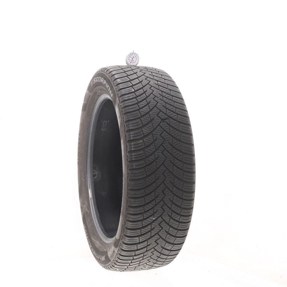 Set of (2) Used 235/55R20 Pirelli Scorpion Weather Active 102W - 7.5-8.5/32 - Image 1