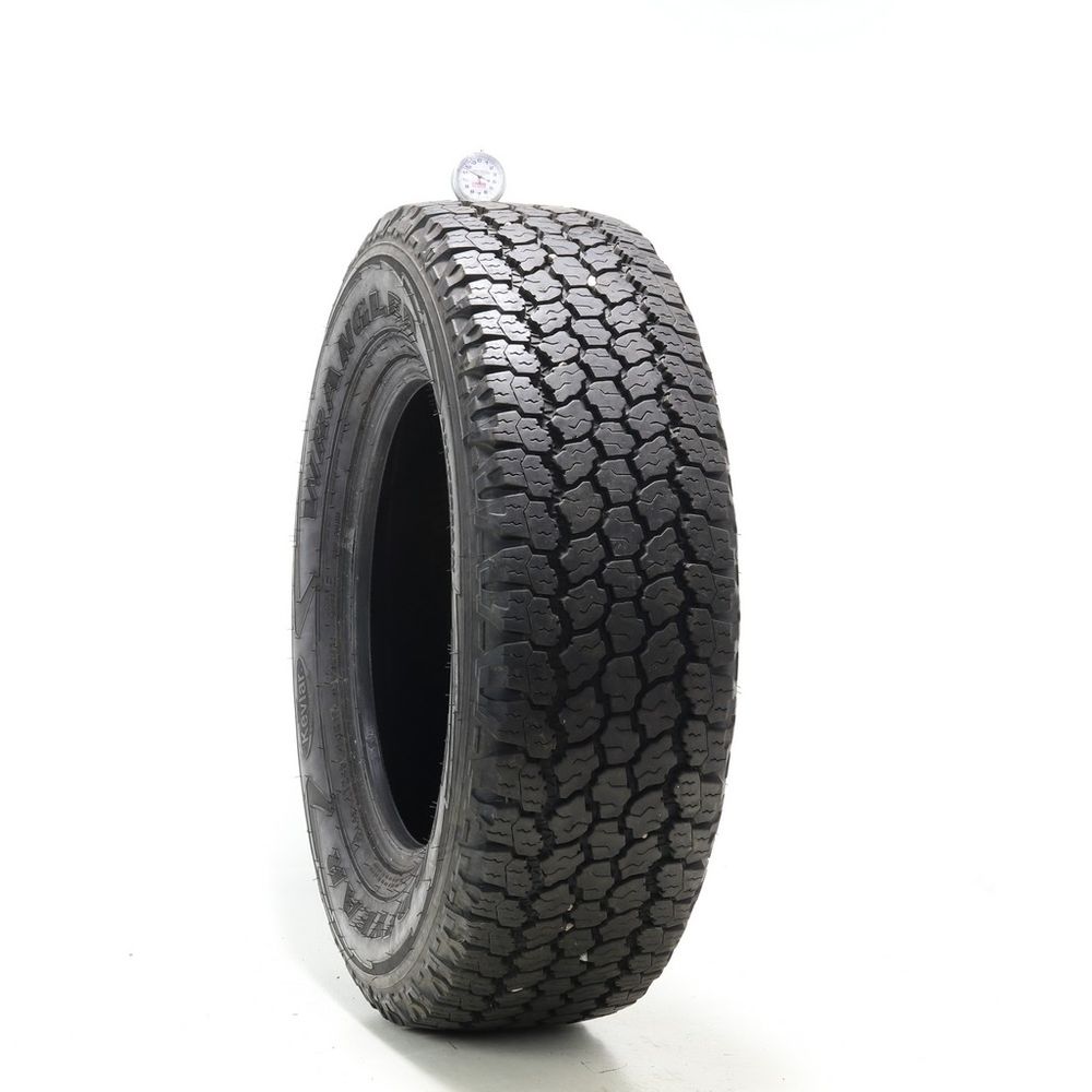 Set of (2) Used LT 245/70R17 Goodyear Wrangler All-Terrain Adventure Kevlar 119/116R E - 11.5-13/32 - Image 1