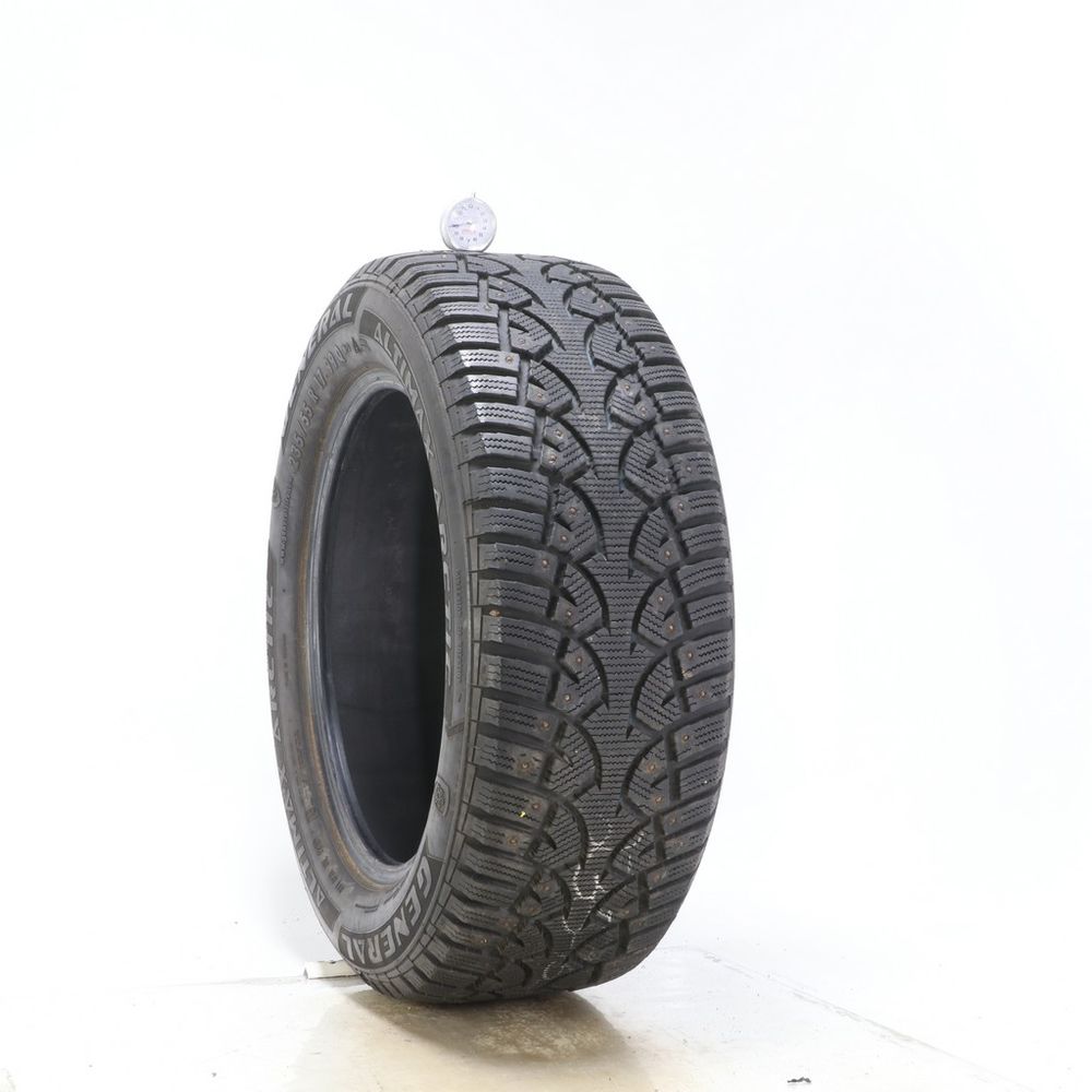 Used 235/55R17 General Altimax Arctic Studded 99Q - 10/32 - Image 1