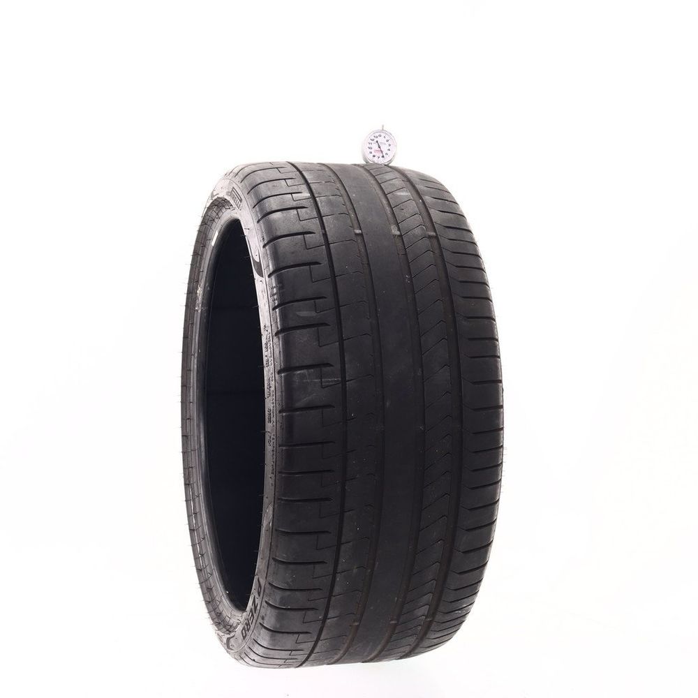 Set of (2) Used 285/30ZR21 Pirelli P Zero PZ4 ALP 100Y - 5.5/32 - Image 1