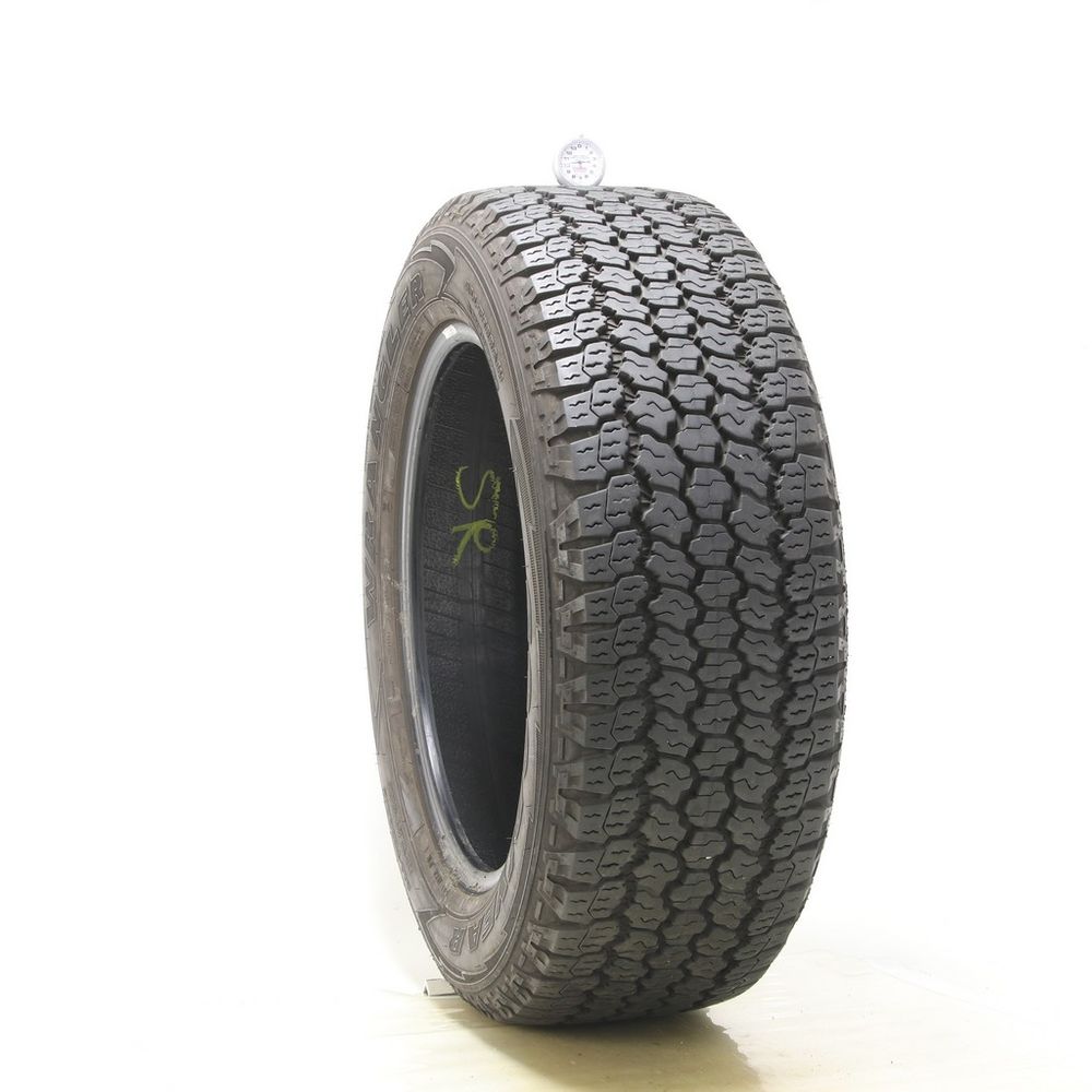 Set of (2) Used 255/60R20 Goodyear Wrangler All-Terrain Adventure LR 113H - 10-11/32 - Image 1