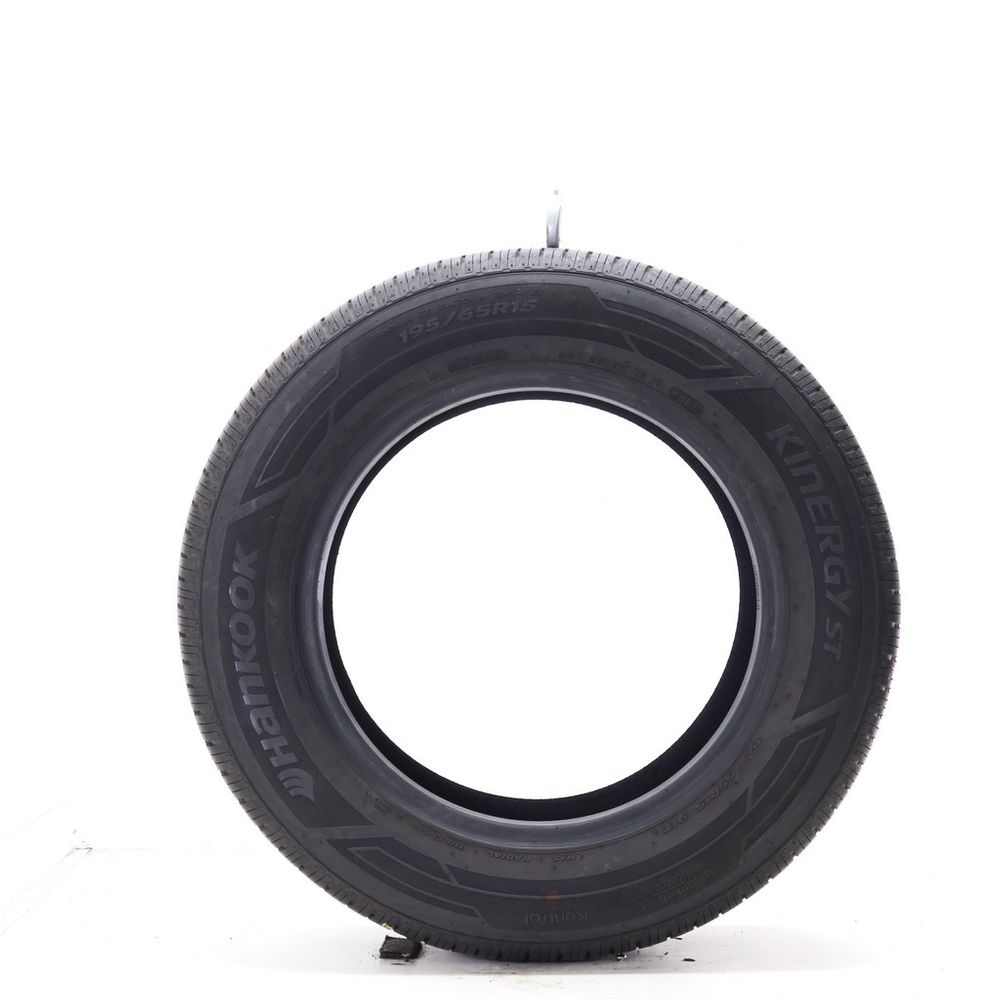 Set of (2) Used 195/65R15 Hankook Kinergy ST 91T - 7.5/32 - Image 3