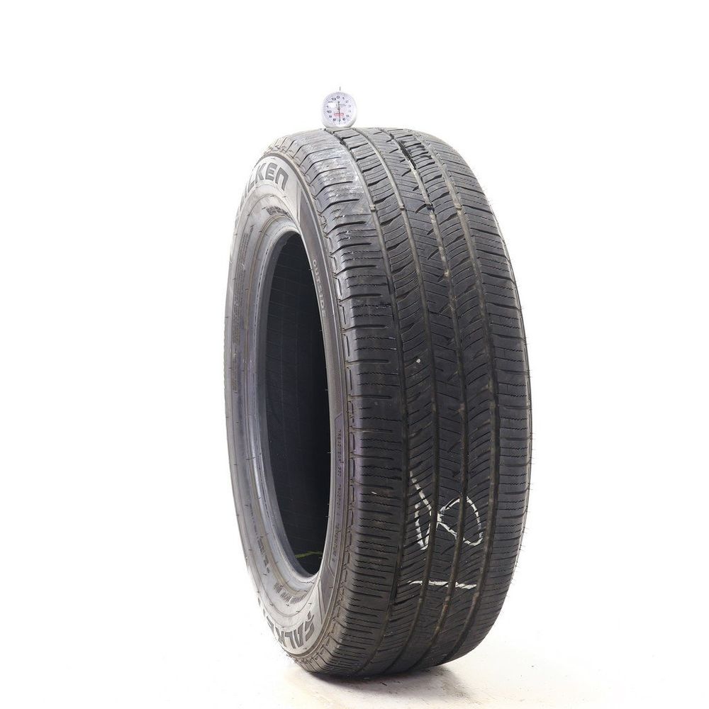 Set of (4) Used 235/60R18 Falken Ziex CT60 A/S 107V - 7/32 - Image 1