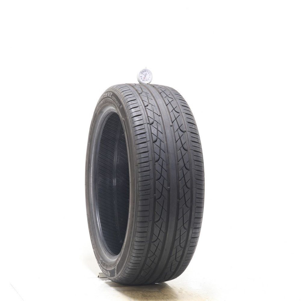 Set of (2) Used 215/45R18 Hankook Ventus V2 concept2 93V - 7.5-9/32 - Image 1