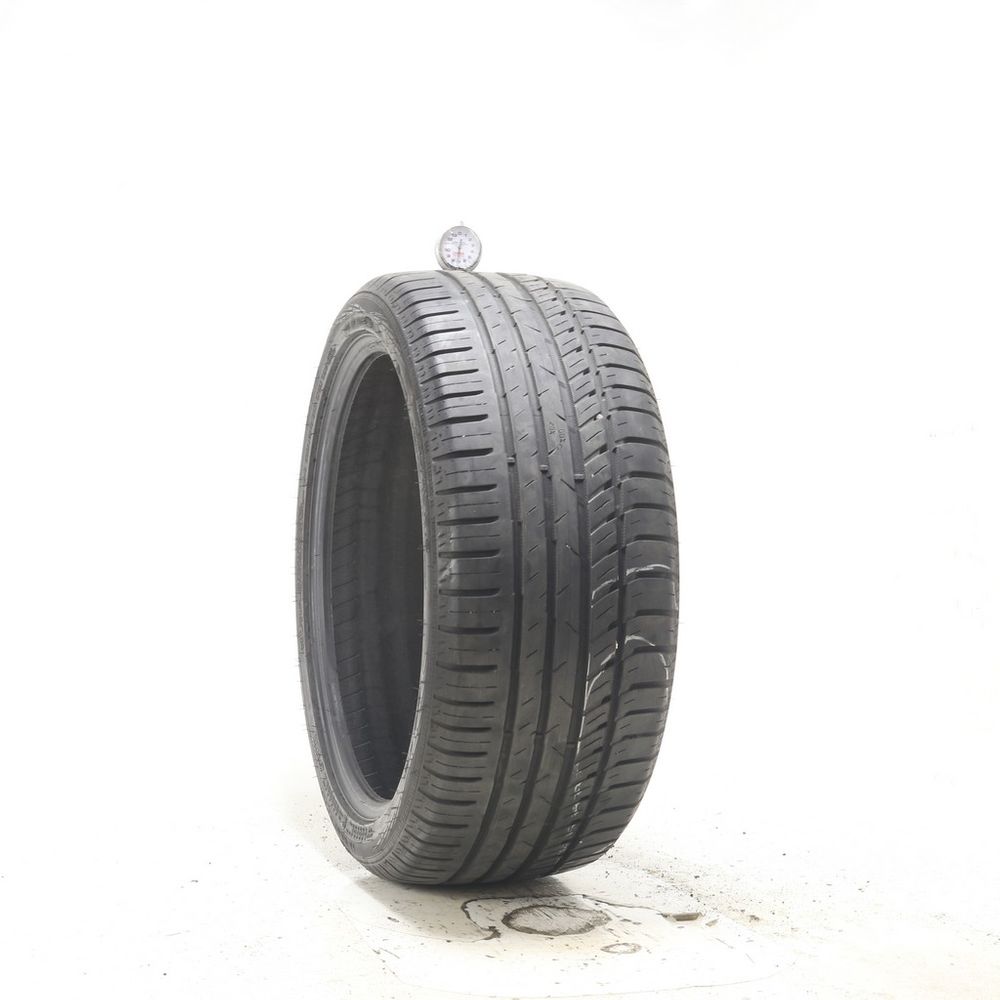 Set of (2) Used 235/40R19 Nokian zLine A/S 96W - 6.5-7/32 - Image 4