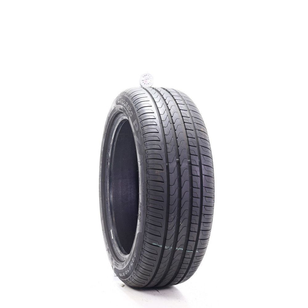 Set of (2) Used 225/50R18 Pirelli Cinturato P7 Run Flat 95W - 8.5-10/32 - Image 4