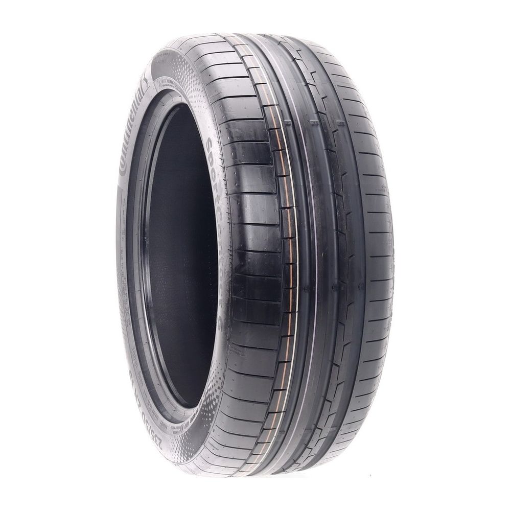 Set of (2) New 235/50ZR19 Continental SportContact 6 MO1 99Y - Image 1