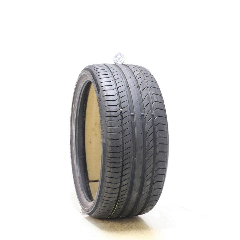 Set of (2) Used 275/30ZR21 Continental ContiSportContact 5P R01 ContiSilent 98Y - 8-9.5/32 - Image 4