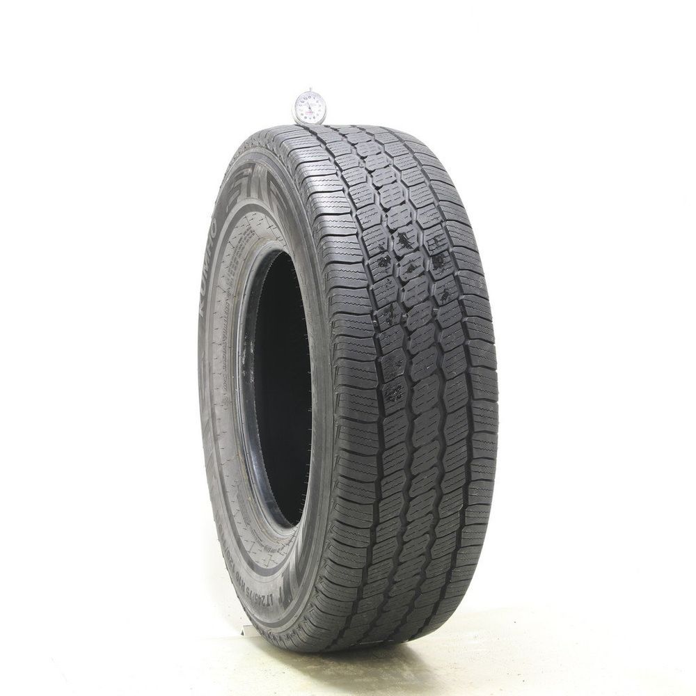 Set of (2) Used LT 245/75R16 Kumho Crugen HT51 120/116Q E - 6-7/32 - Image 1