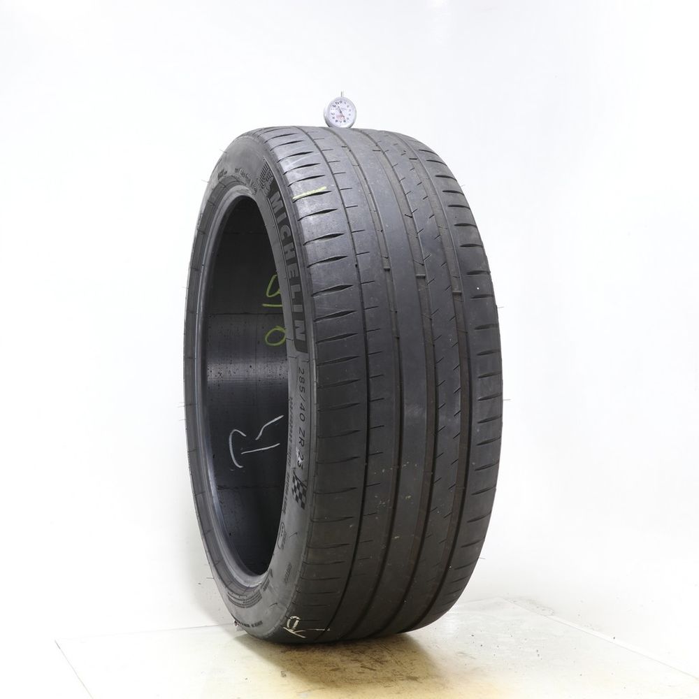Used 285/40ZR23 Michelin Pilot Sport 4 S MO1 111Y - 5.5/32 - Image 1