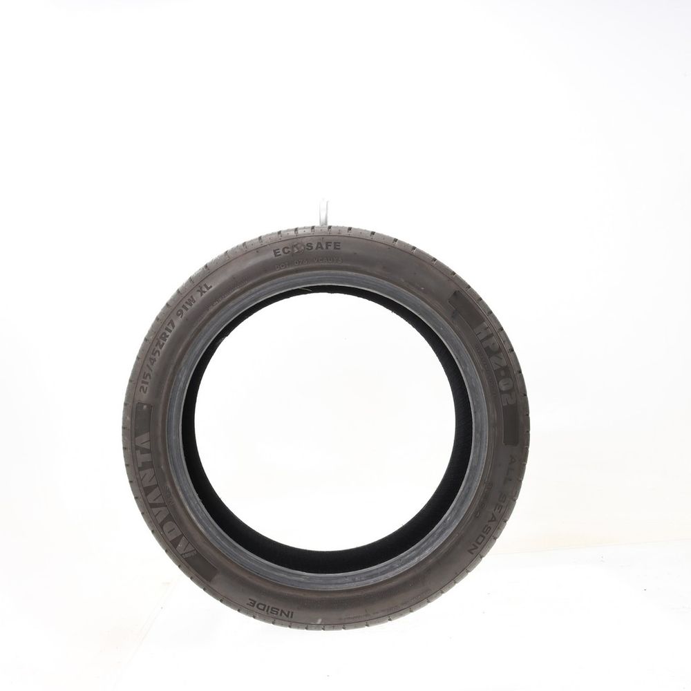 Set of (2) Used 215/45ZR17 Advanta HP Z-02 91W - 7.5-8.5/32 - Image 6