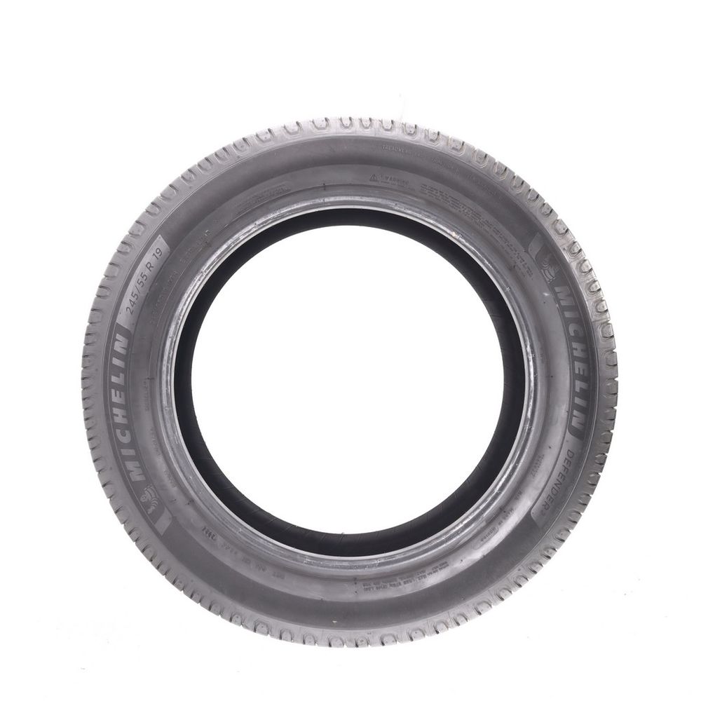 Set of (4) Used 245/55R19 Michelin Defender 2 107H - 8.5-9/32 - Image 3