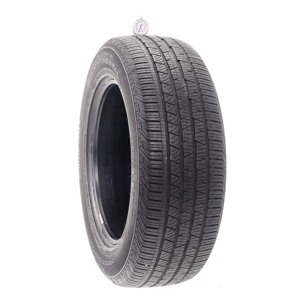 Set of (2) Used 245/60R18 Continental CrossContact LX Sport 105T - 7.5-8.5/32 - Image 1