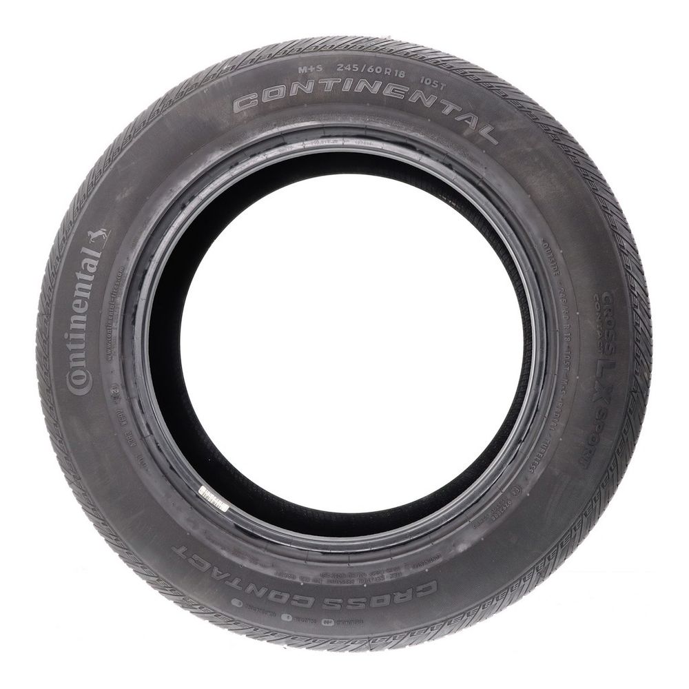 Set of (2) Used 245/60R18 Continental CrossContact LX Sport 105T - 7.5-8.5/32 - Image 3
