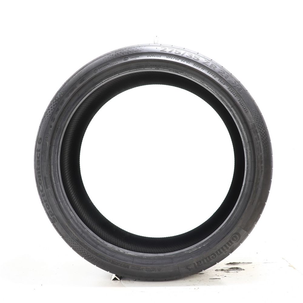 Used 275/35ZR21 Continental SportContact 6 AO ContiSilent 103Y - 7/32 - Image 3