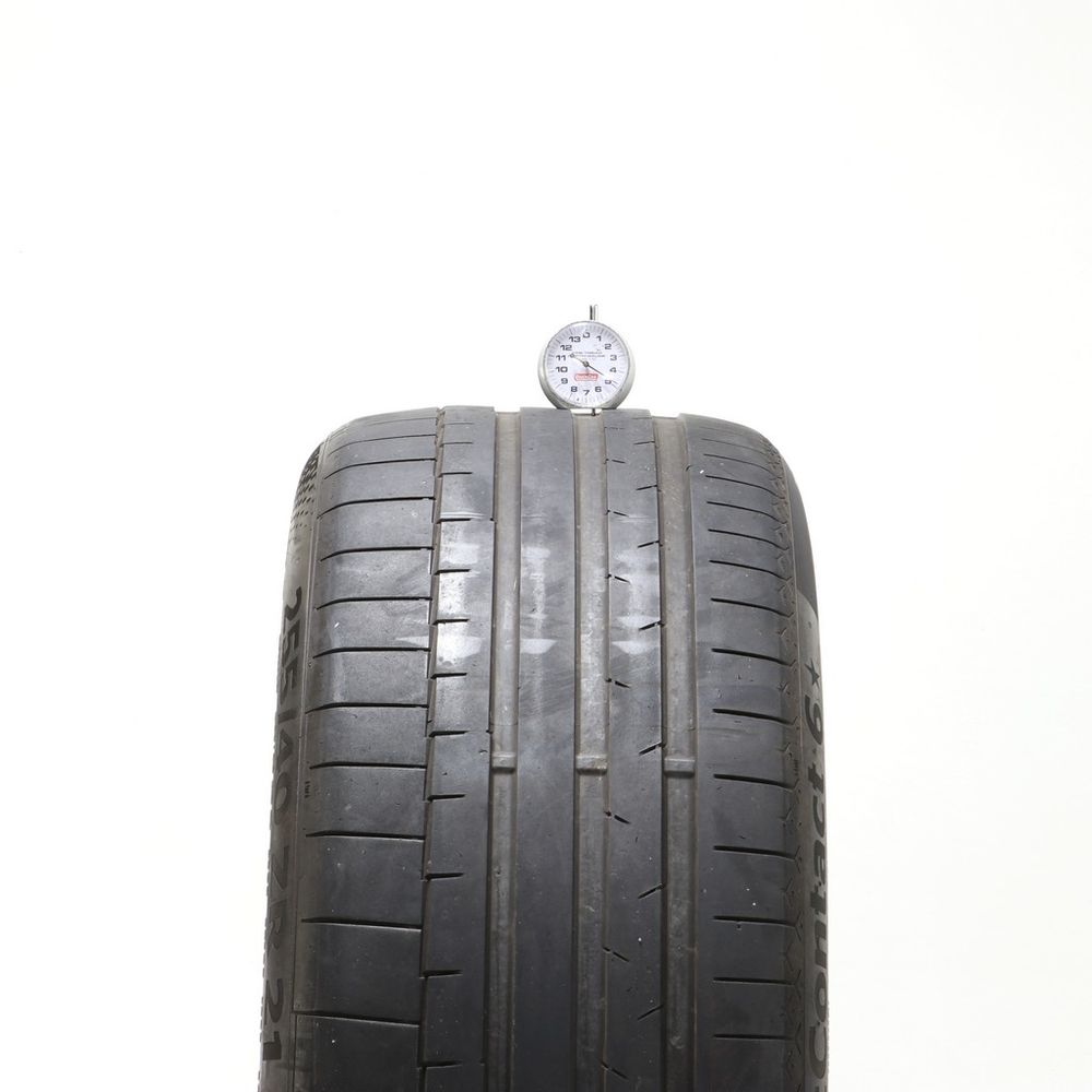 Used 255/40ZR21 Continental SportContact 6 102Y - 4.5/32 - Image 2