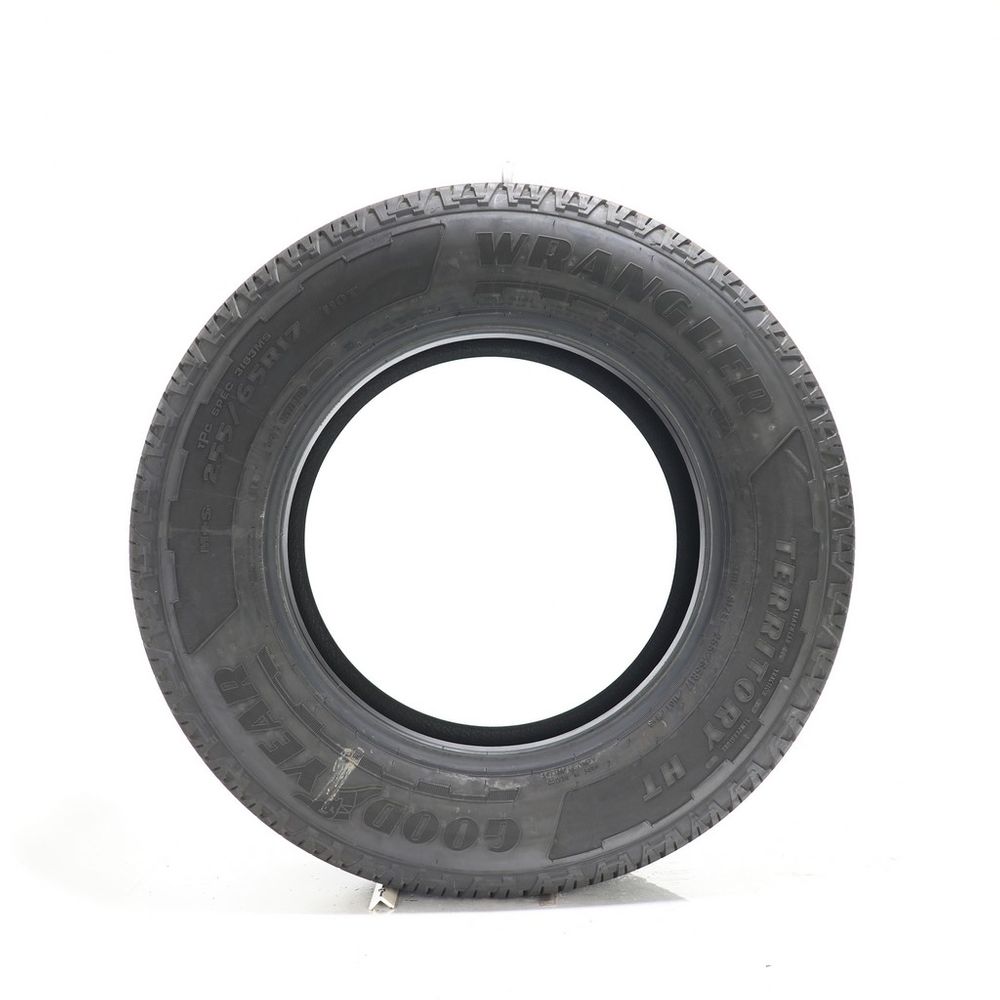 Set of (2) Used 255/65R17 Goodyear Wrangler Territory HT 110T - 9.5-10.5/32 - Image 6