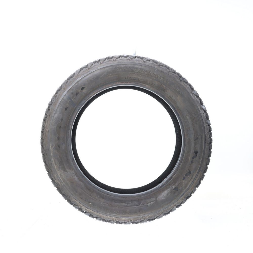 Set of (2) Used 225/60R18 Firestone Winterforce Studded 100S - 12/32 - Image 3