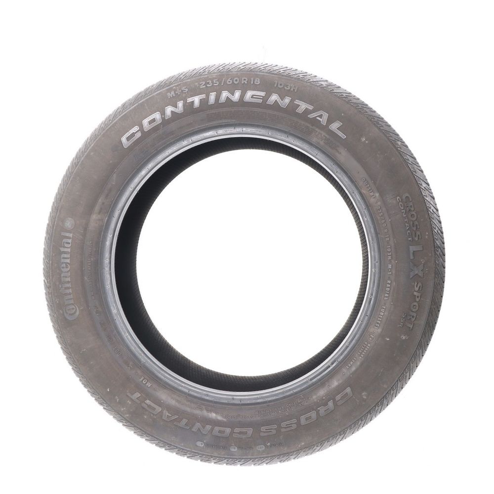Set of (4) Used 235/60R18 Continental CrossContact LX Sport SSR MOE 103H - 6-7.5/32 - Image 3
