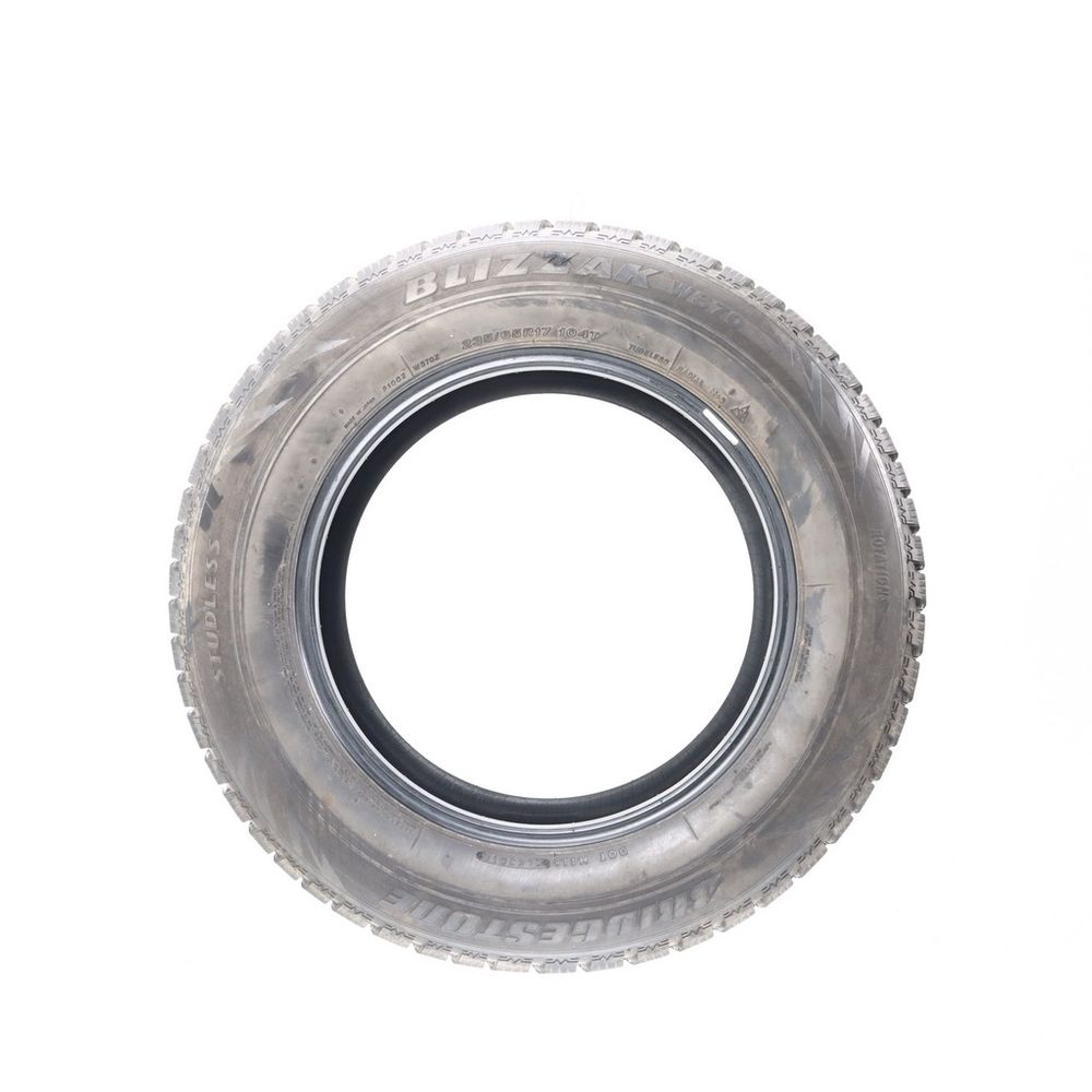 Used 235/65R17 Bridgestone Blizzak WS70 Studless 104T - 9.5/32 - Image 3