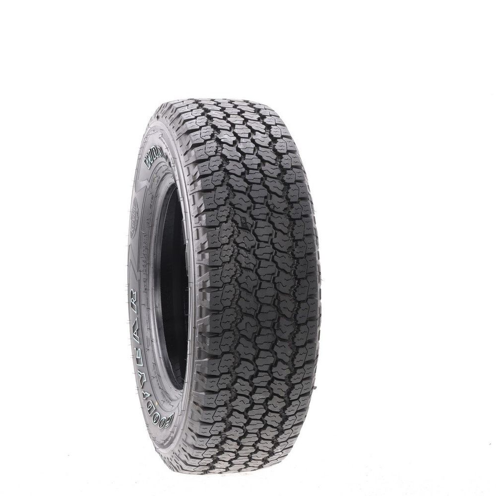 Set of (2) Driven Once 255/70R17 Goodyear Wrangler All-Terrain Adventure Kevlar 112T - 12/32 - Image 1