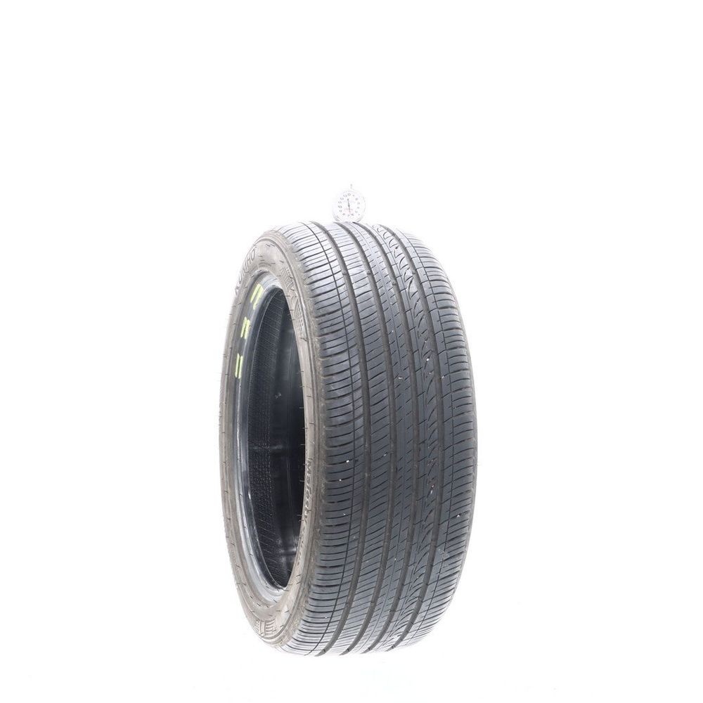 Set of (4) Used 225/45R17 Kumho Majesty Solus KU50 91W - 6.5-8/32 - Image 1