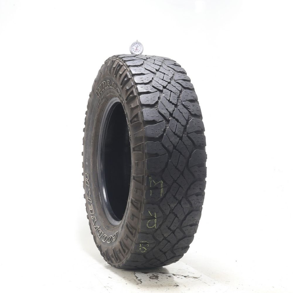 Set of (2) Used LT 245/75R17 Goodyear Wrangler Duratrac 121/118Q - 7.5 ...