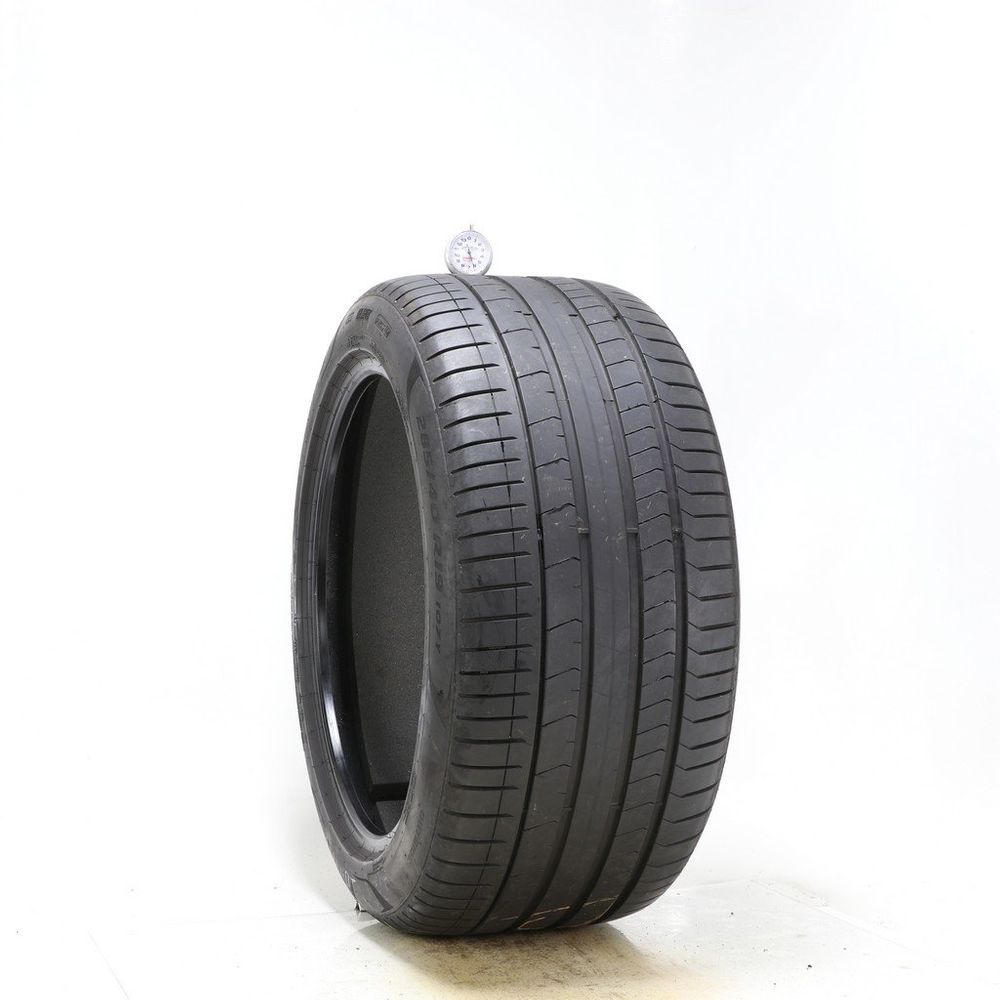Set of (4) Used 285/40R19 Pirelli P Zero PZ4 TO Elect PNCS 107Y - 6-6.5/32 - Image 1