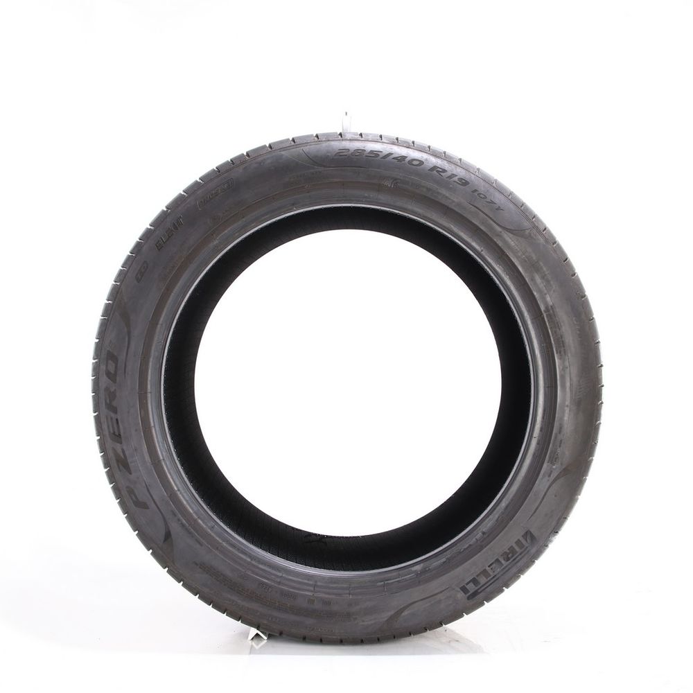 Set of (4) Used 285/40R19 Pirelli P Zero PZ4 TO Elect PNCS 107Y - 6-6.5/32 - Image 6