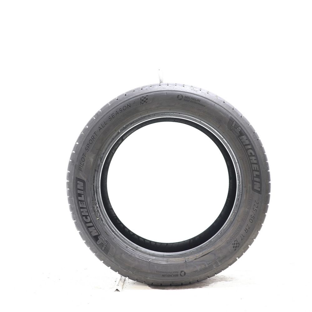 Set of (2) Used 225/50ZR17 Michelin Pilot Sport All Season 4 98Y - 7.5-9/32 - Image 3