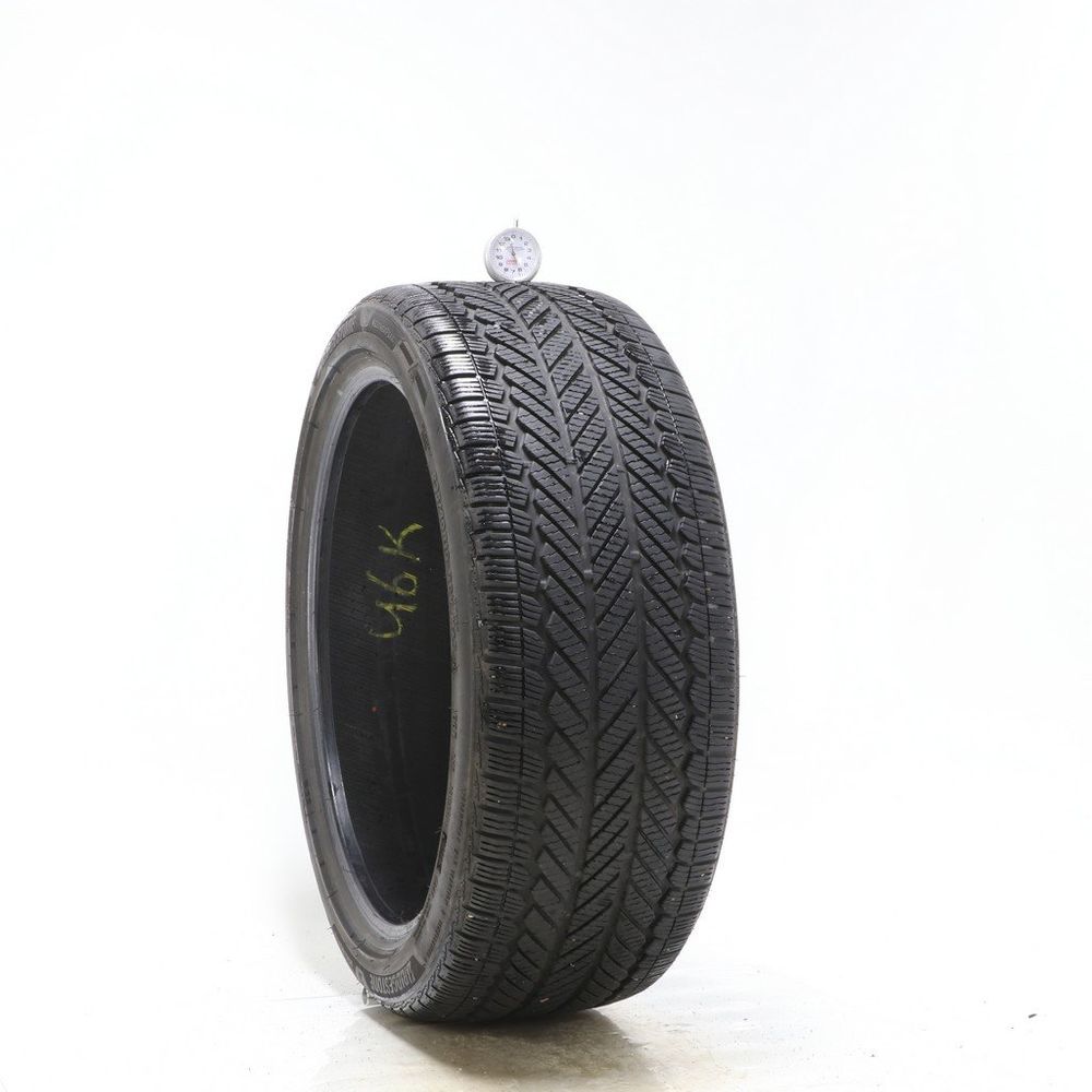 Set of (2) Used 235/40R19 Bridgestone WeatherPeak 96V - 6-7.5/32 - Image 1