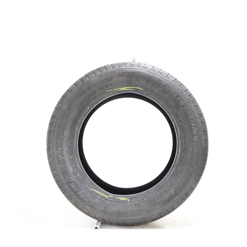 Set of (2) Used 215/60R16 Michelin X Tour A/S T+H 95H - 8.5-10/32 | Utires