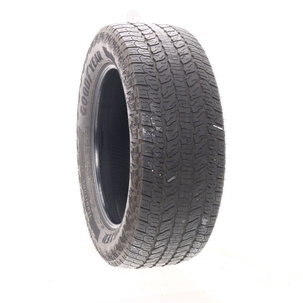 Set of (2) Used LT 305/55R22 Goodyear Wrangler Territory AT 122/119S E - 7-7.5/32 - Image 1