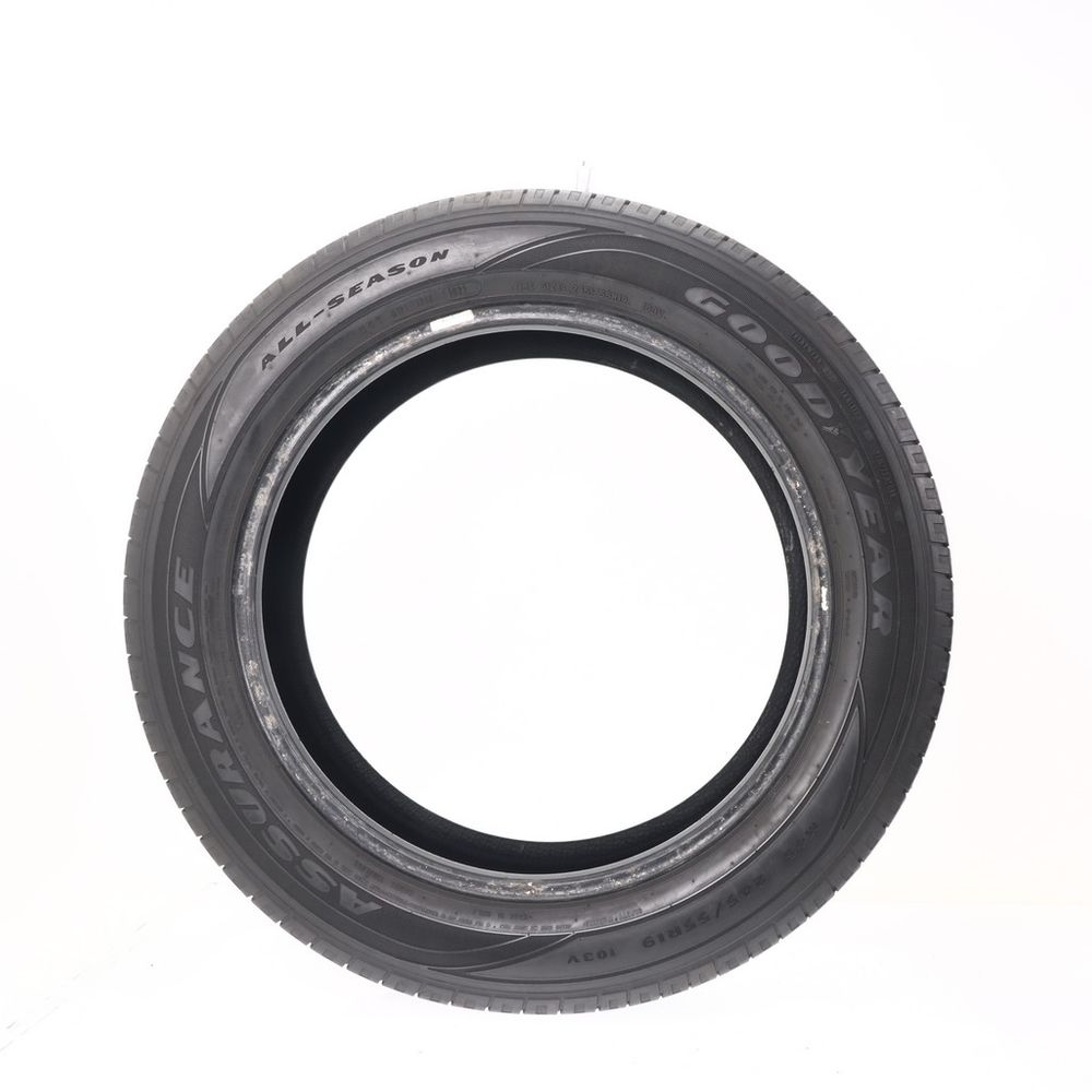 Set of (2) Used 245/55R19 Goodyear Assurance All-Season 103V - 6.5-7/32 - Image 3